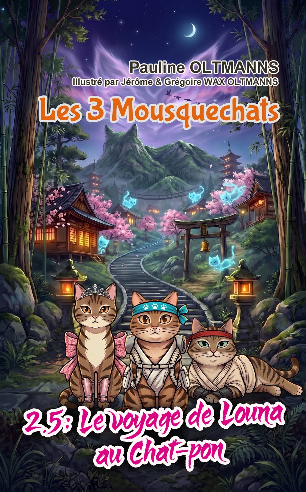 Couverture du Tome 2.5 : Le voyage de Louna au Chat-pon